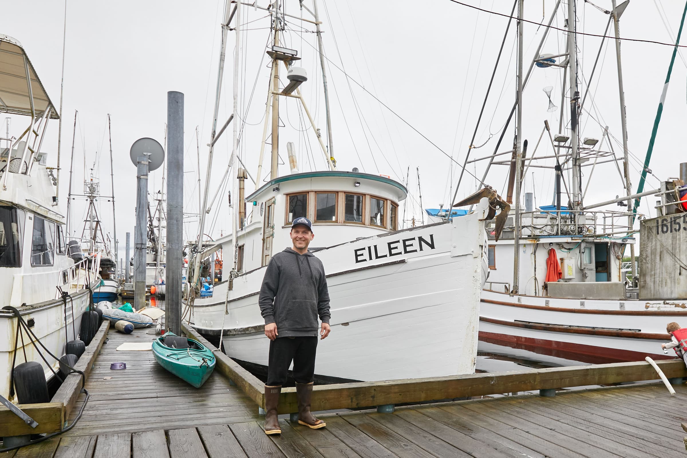 Fishing town panoramic